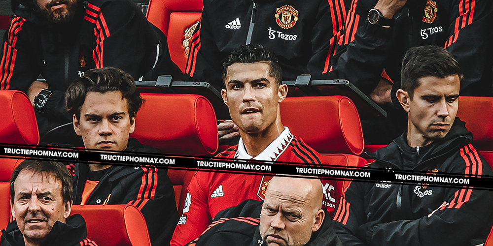 "Không cầu thủ nào hạnh phúc khi bị rời sân, và đặc biệt là Ronaldo" - Erik Ten Hag