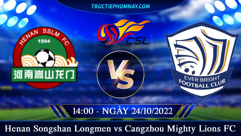 Henan Songshan Longmen vs Cangzhou Mighty Lions FC
