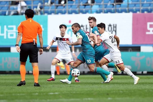 Lịch sử đối đầu của hai đội Daejeon vs Gimcheon Sangmu FC