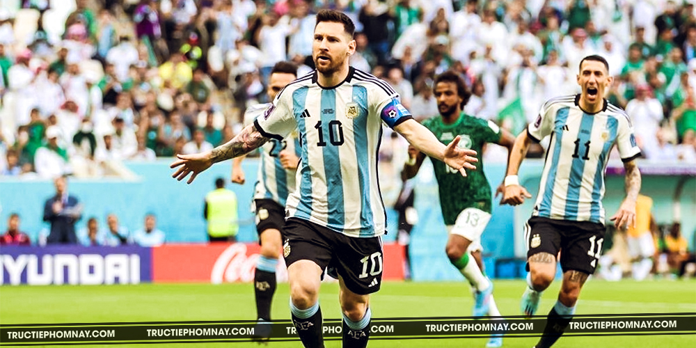 Ả Rập Saudi đánh bại Messi và Argentina - Trận đấu gây shock nhất lịch sử World Cup gần đây