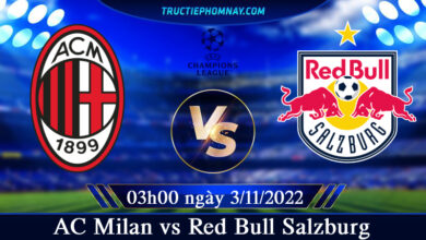 AC Milan vs Red Bull Salzburg