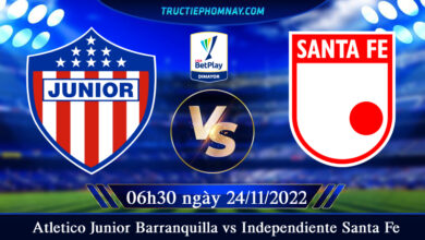 Atletico Junior Barranquilla vs Independiente Santa Fe