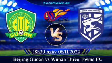 Beijing Guoan vs Wuhan Three Towns FC