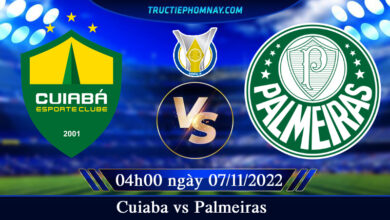 Cuiaba vs Palmeiras