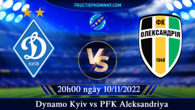 Dynamo Kyiv vs PFK Aleksandriya