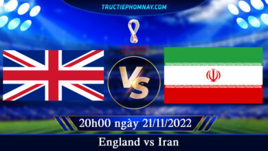 England vs Iran