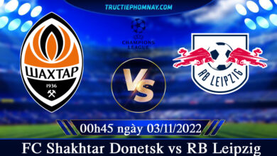 FC Shakhtar Donetsk vs RB Leipzig