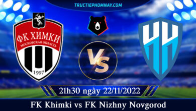 FK Khimki vs FK Nizhny Novgorod