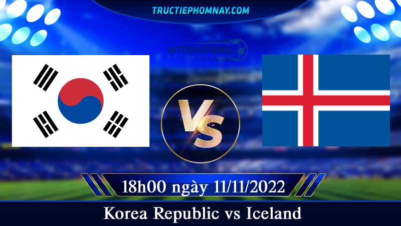Korea Republic vs Iceland