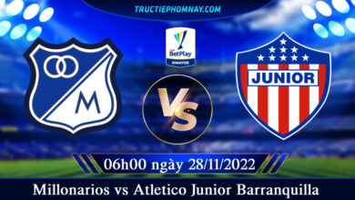 Millonarios vs Atletico Junior Barranquilla