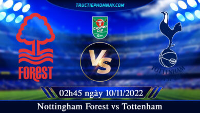 Nottingham Forest vs Tottenham