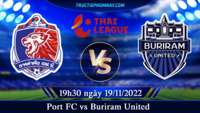 Port FC vs Buriram United