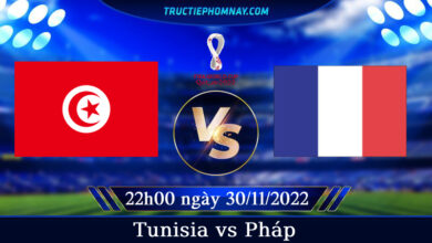 Tunisia vs Pháp