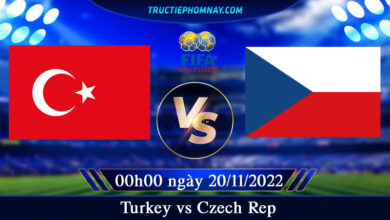 Turkey vs Czech Rep