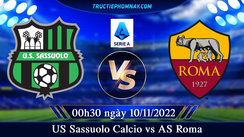 US Sassuolo Calcio vs AS Roma