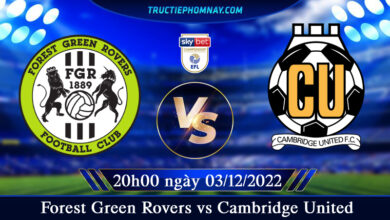 Forest Green Rovers vs Cambridge United