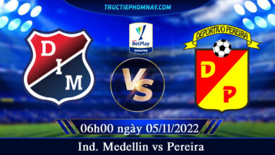 Ind. Medellin vs Pereira