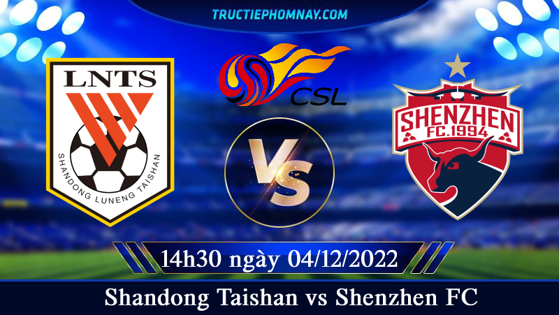 Shandong Taishan vs Shenzhen FC
