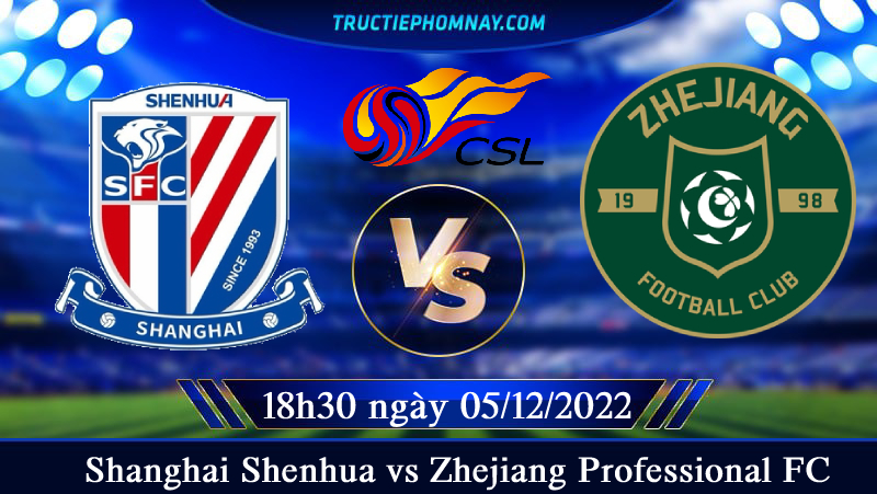 Shanghai Shenhua vs Zhejiang Professional FC
