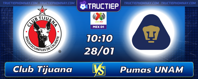 Club Tijuana vs Pumas UNAM
