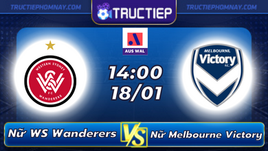 Lịch thi đấu Nữ WS Wanderers vs Nữ Melbourne Victory 14h00 ngày 18/01