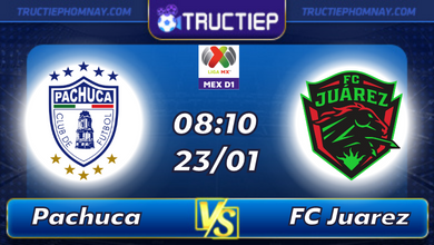 Lịch thi đấu Pachuca vs FC Juarez 8h10 ngày 23/01