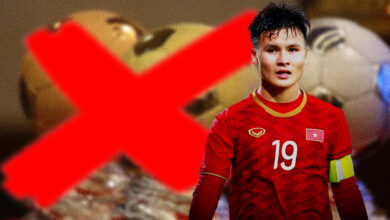 Quang Hải bỏ lỡ quả bóng vàng 2022