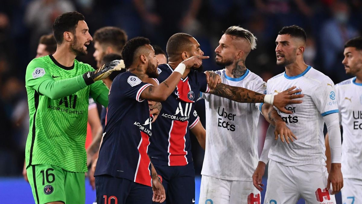 Paris Saint-Germain để thua 1 - 2 trước Marseille