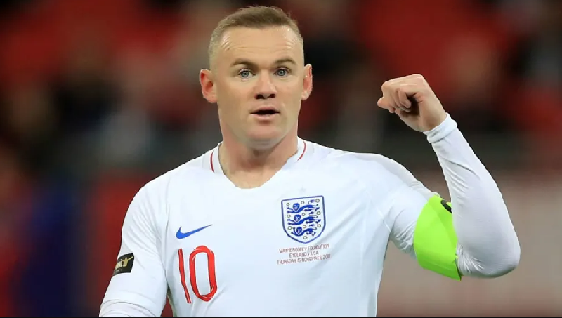Wayne Rooneykhoác áo đội tuyển Anh