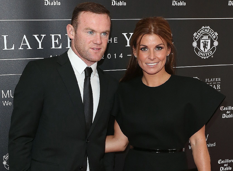 Wayne Rooney và vợ tại buổi công chiếu phim.