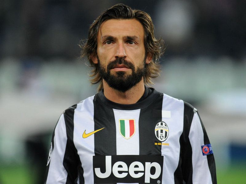 Andrea Pirlo chơi tốt ở vị trí tiền vệ cho Juventus
