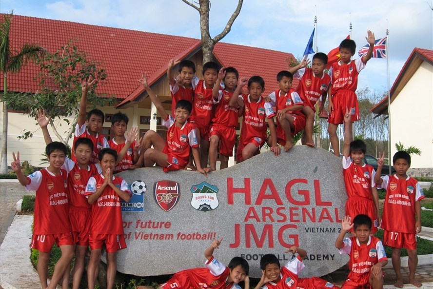 Học viên HAGL - Arsenal JMG khi đó đã đem lại trái ngọt cho bóng đá Việt Nam