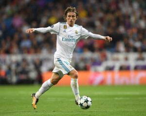 Luka Modric tiền vệ trụ cột của Real Madrid