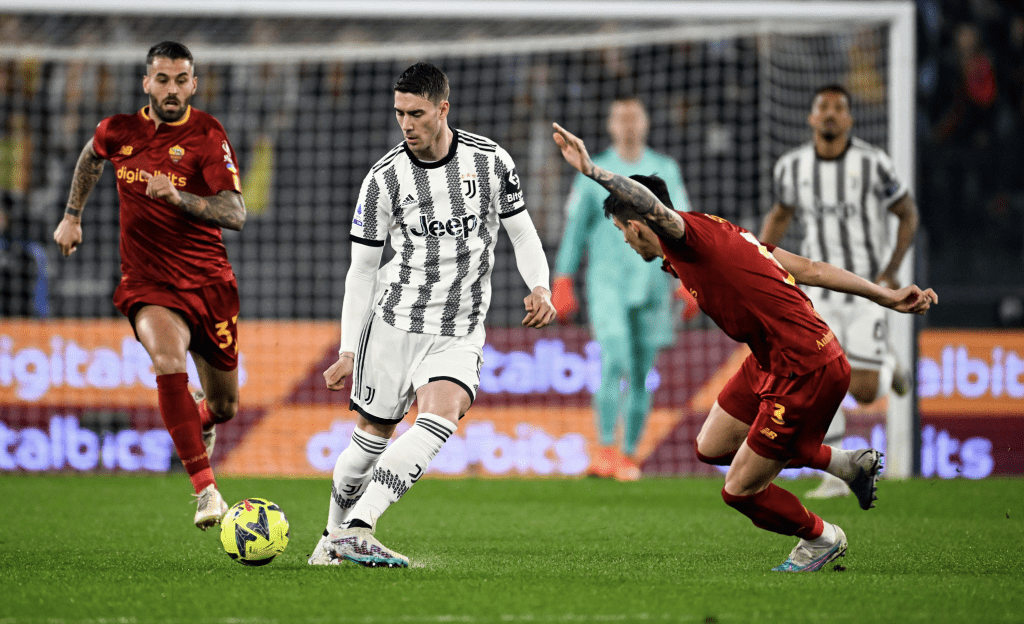 Roma đã có chiến thắng 1 - 0 trước Juventus tại vòng 22 Serie A