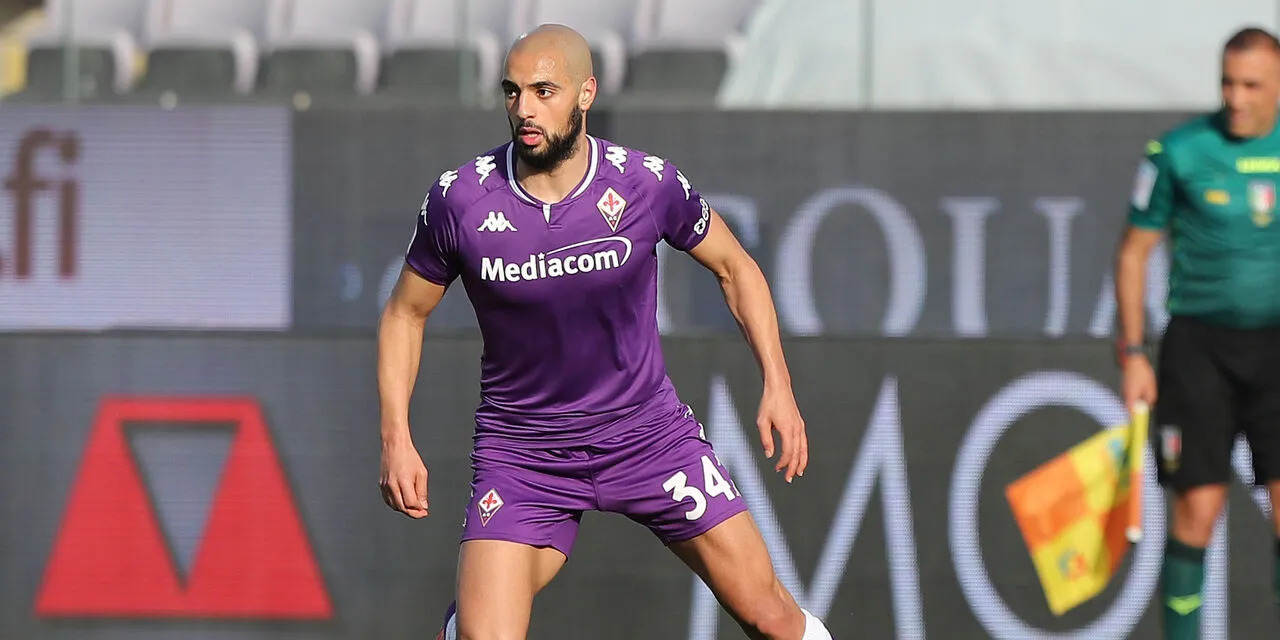 Amrabat là cầu thủ xuất sắc nhất trong chiến thắng 2 - 1 của Fiorentina trước AC Milan