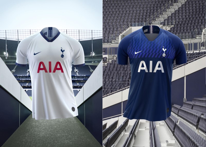 Mẫu áo thi đấu của Tottenham mùa giải 2019 - 2020