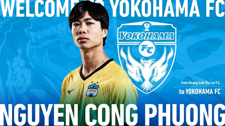Nguyễn Công Phượng hiện đang thi đấu cho CLB Yokohama