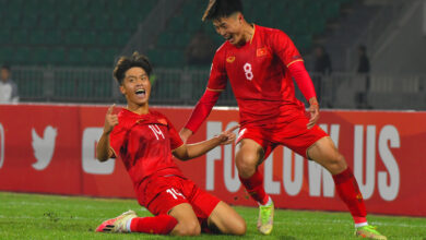 Đội tuyển U20 Việt Nam dẫn đầu BXH