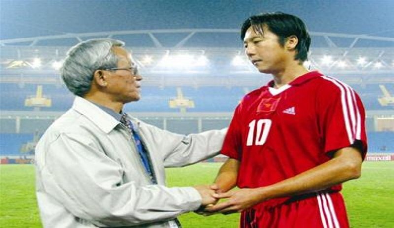 Danh thủ Huỳnh Đức được triệu tập lên đội tuyển quốc gia từ rất sớm
