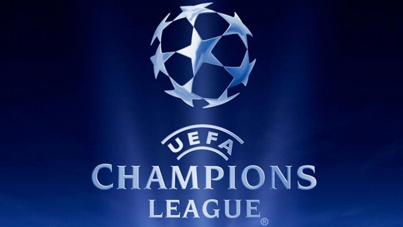 Logo Champions League nổi bật với hình dạng quả bóng được tạo nên từ 8 ngôi sao<