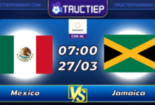 Lịch thi đấu Mexico vs Jamaica lúc 07h00 ngày 27/03