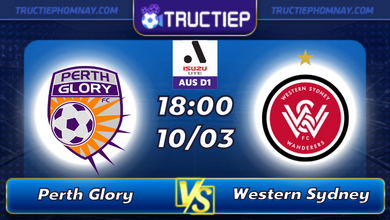 Lịch thi đấu Perth Glory vs Western Sydney lúc 18h00 ngày 10/03