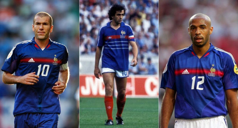 Những cầu thủ Pháp nổi tiếng và xuất sắc nhất trong quá khứ