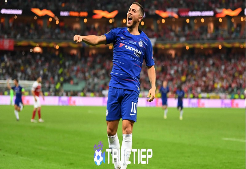 Hazard từng mặc áo số 10 tại Chelsea