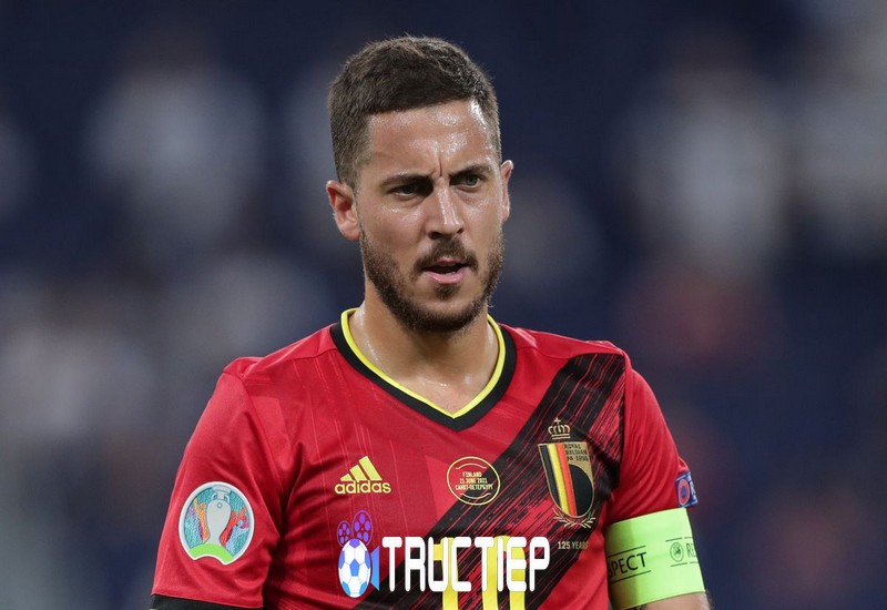 Hazard từng mặc áo số 10 trên đội tuyển Bỉ